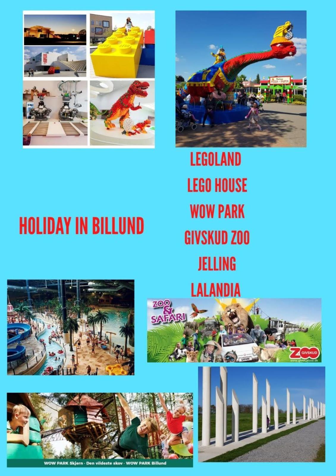5Min Walk To Lego House - Two Bedrooms On Loft Floor With Balcony * With Garden Billund Bagian luar foto